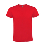 T-shirt tubulaire en coton 150 g/m² Roly Direct Atomic couleur rouge deuxième vue