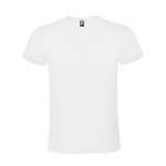 T-shirt tubulaire en coton 150 g/m² Roly Direct Atomic couleur blanc deuxième vue