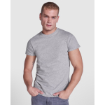 T-shirt tubulaire en coton 150 g/m² Roly Direct Atomic couleur gris clair septième vue d'usage