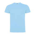 T-shirt en coton 165 g/m² Roly Direct Dogo Premium couleur bleu ciel deuxième vue