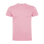 T-shirt en coton 165 g/m² Roly Direct Dogo Premium couleur rose clair  deuxième vue