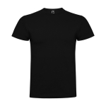 T-shirt en coton peigné 180 g/m² Roly Direct Braco couleur noir deuxième vue