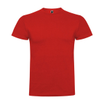 T-shirt en coton peigné 180 g/m² Roly Direct Braco couleur rouge deuxième vue