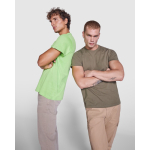 T-shirt en coton peigné 180 g/m² Roly Direct Braco couleur blanc troisième vue d'usage