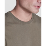 T-shirt en coton peigné 180 g/m² Roly Direct Braco couleur blanc vue détaillée 1