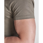 T-shirt en coton peigné 180 g/m² Roly Direct Braco couleur blanc vue détaillée 2