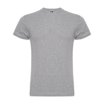 T-shirt en coton peigné 180 g/m² Roly Direct Braco couleur gris clair deuxième vue
