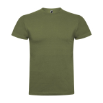 T-shirt en coton peigné 180 g/m² Roly Direct Braco couleur vert militaire deuxième vue