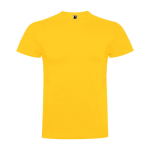 T-shirt en coton peigné 180 g/m² Roly Direct Braco couleur doré deuxième vue