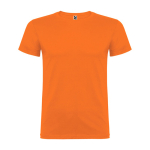 T-shirt en coton à mailles fines 155 g/m² Roly Direct Beagle couleur orange deuxième vue