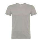 T-shirt en coton à mailles fines 155 g/m² Roly Direct Beagle couleur argenté deuxième vue
