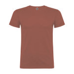 T-shirt en coton à mailles fines 155 g/m² Roly Direct Beagle couleur marron orangé deuxième vue