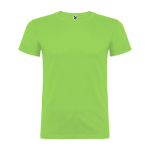T-shirt en coton à mailles fines 155 g/m² Roly Direct Beagle couleur vert clair deuxième vue