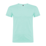 T-shirt en coton à mailles fines 155 g/m² Roly Direct Beagle couleur vert menthe deuxième vue