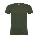 T-shirt en coton à mailles fines 155 g/m² Roly Direct Beagle couleur vert foncé deuxième vue