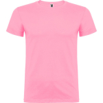 T-shirt en coton à mailles fines 155 g/m² Roly Direct Beagle couleur rose clair  première vue d'usage