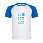 T-shirt de sport bicolore 140 g/m² Roly Direct Indianapolis vue principale