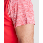 T-shirt technique en polyester 135 g/m² Roly Direct Zolder couleur rouge vue détaillée 1