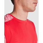 T-shirt technique en polyester 135 g/m² Roly Direct Zolder couleur rouge vue détaillée 2