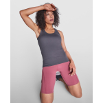 Débardeur technique avec élasthanne 160 g/m² Roly Direct Aida couleur noir première vue d'usage