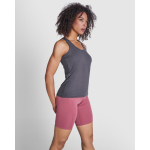 Débardeur technique avec élasthanne 160 g/m² Roly Direct Aida couleur noir quatrième vue d'usage