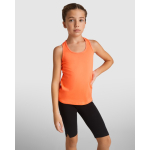 Débardeur technique avec élasthanne 160 g/m² Roly Direct Aida couleur noir deuxième vue d'usage