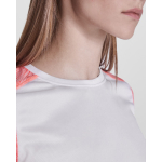 T-shirt technique bicolore pour femme 135 g/m² Roly Direct Zolder couleur corail vue détaillée 1