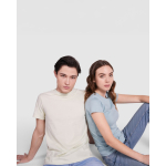 T-shirt manches courtes en coton 190 g/m² Roly Direct Stafford couleur noir troisième vue d'usage