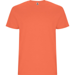 T-shirt manches courtes en coton 190 g/m² Roly Direct Stafford couleur blanc première vue d'usage