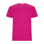T-shirt manches courtes en coton 190 g/m² Roly Direct Stafford couleur rose deuxième vue