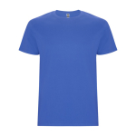 T-shirt manches courtes en coton 190 g/m² Roly Direct Stafford couleur bleu riviera deuxième vue