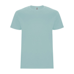 T-shirt manches courtes en coton 190 g/m² Roly Direct Stafford couleur bleu délavé deuxième vue
