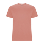 T-shirt manches courtes en coton 190 g/m² Roly Direct Stafford couleur marron orangé deuxième vue