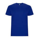 T-shirt manches courtes en coton 190 g/m² Roly Direct Stafford couleur bleu roi deuxième vue