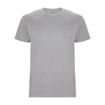 T-shirt manches courtes en coton 190 g/m² Roly Direct Stafford couleur gris clair deuxième vue