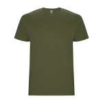 T-shirt manches courtes en coton 190 g/m² Roly Direct Stafford couleur vert militaire deuxième vue