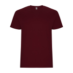 T-shirt manches courtes en coton 190 g/m² Roly Direct Stafford couleur grenat deuxième vue
