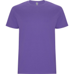 T-shirt manches courtes en coton 190 g/m² Roly Direct Stafford couleur grenat première vue d'usage