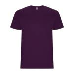 T-shirt manches courtes en coton 190 g/m² Roly Direct Stafford couleur mauve deuxième vue