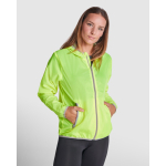 Coupe-vent avec capuche et poche arrière 60 g/m² Roly Direct Angelo couleur noir cinquième vue d'usage