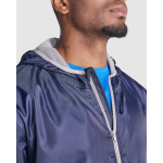 Coupe-vent avec capuche et poche arrière 60 g/m² Roly Direct Angelo couleur bleu roi vue détaillée 1