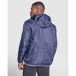 Coupe-vent avec capuche et poche arrière 60 g/m² Roly Direct Angelo couleur bleu roi vue détaillée 3