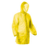 Imperméable finitions thermosoudées avec fermeture centrale et capuche deuxième vue