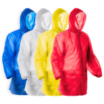 Imperméable finitions thermosoudées avec fermeture centrale et capuche vue détaillée 2