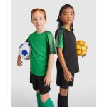 Ensemble unisexe 2 t-shirts et 1 short 140 g/m² Roly Direct Juve couleur vert deuxième vue d'usage