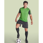 Ensemble unisexe 2 t-shirts et 1 short 140 g/m² Roly Direct Juve couleur vert sixième vue d'usage