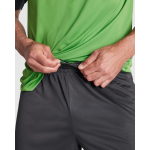 Ensemble unisexe 2 t-shirts et 1 short 140 g/m² Roly Direct Juve couleur vert vue détaillée 1