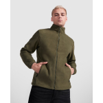 Veste polaire à col haut 300 g/m² Roly Direct Artic couleur blanc première vue d'usage
