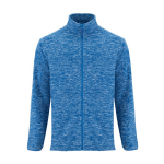 Veste polaire à col haut 300 g/m² Roly Direct Artic couleur bleu chiné deuxième vue