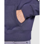 Sweat-shirt avec capuche 280 g/m² Roly Direct Montblanc couleur bleu marine vue détaillée 1